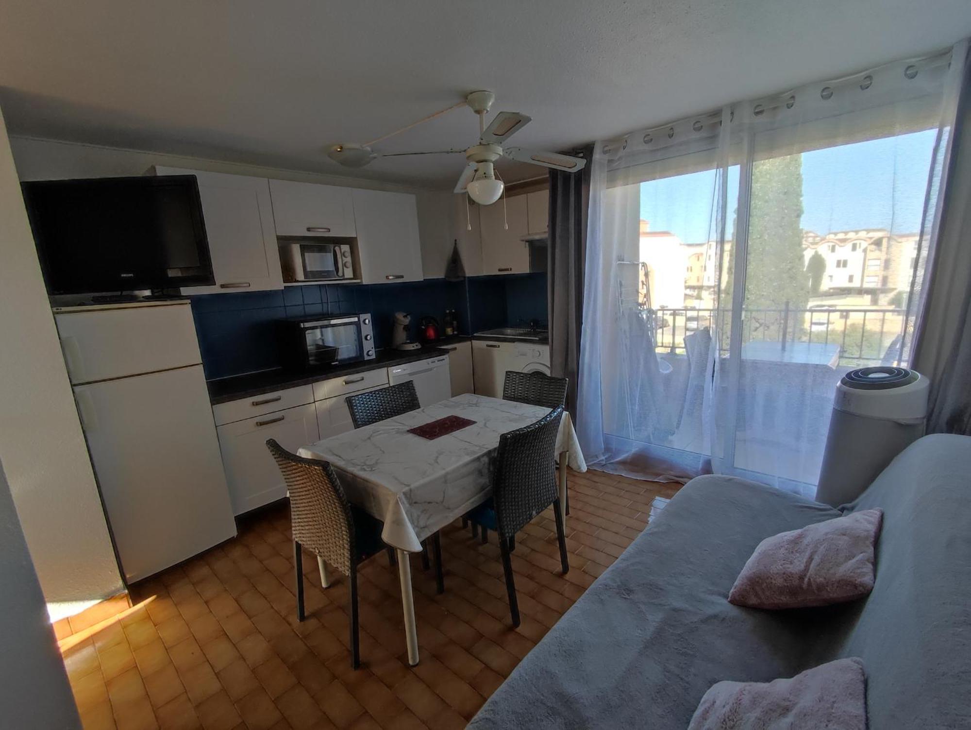 Appartement T2 Avec Piscine, Proche De La Plage Et Du Port Gruissan Exteriör bild